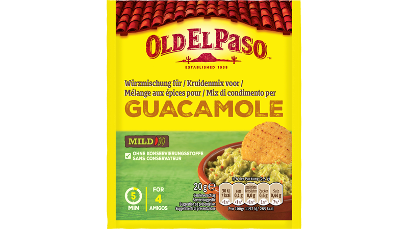 Guacamole seasoning mix